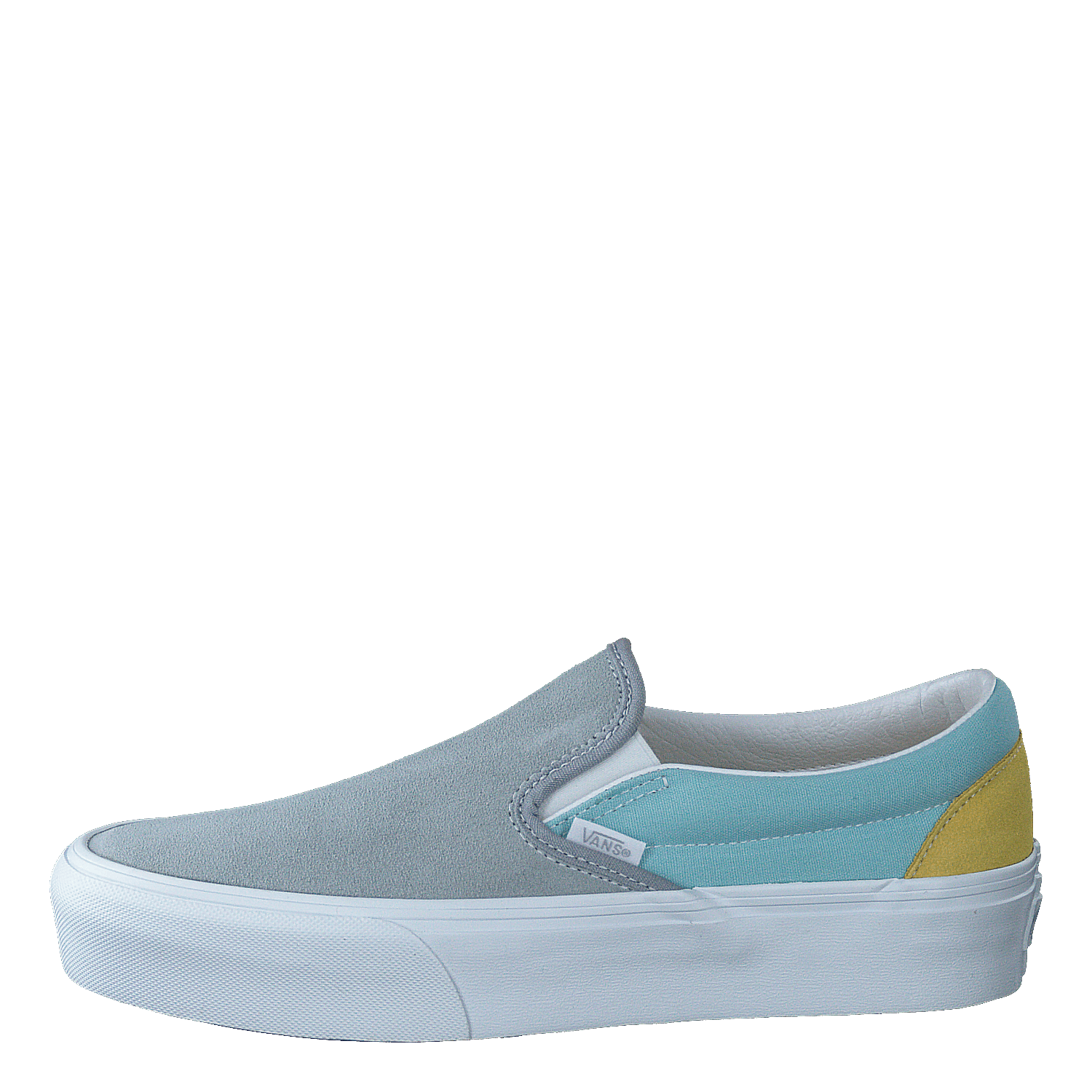 Ua Classic Slip-on Platform (color Block)pastel/trwht