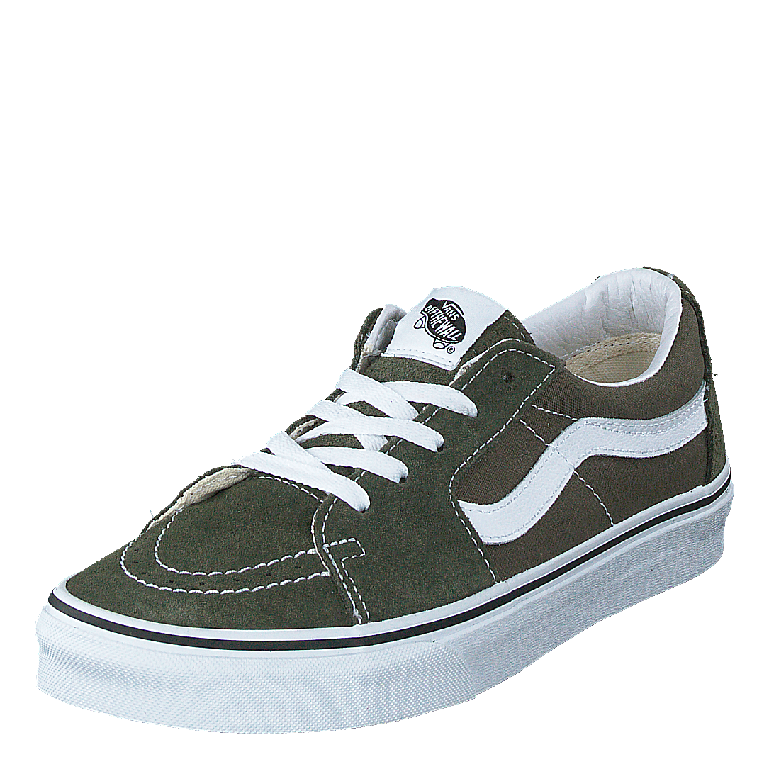 Ua Sk8-low Grape Leaf/true White