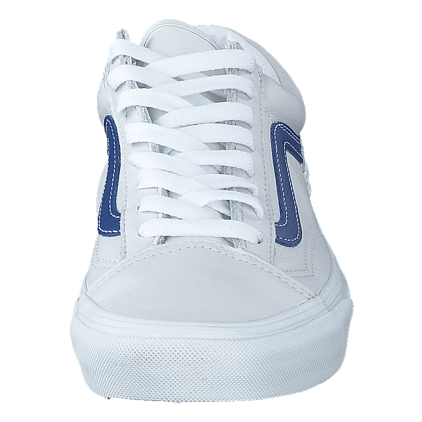 Ua Style 36 (leather Pop)tr Bl/tr Wht