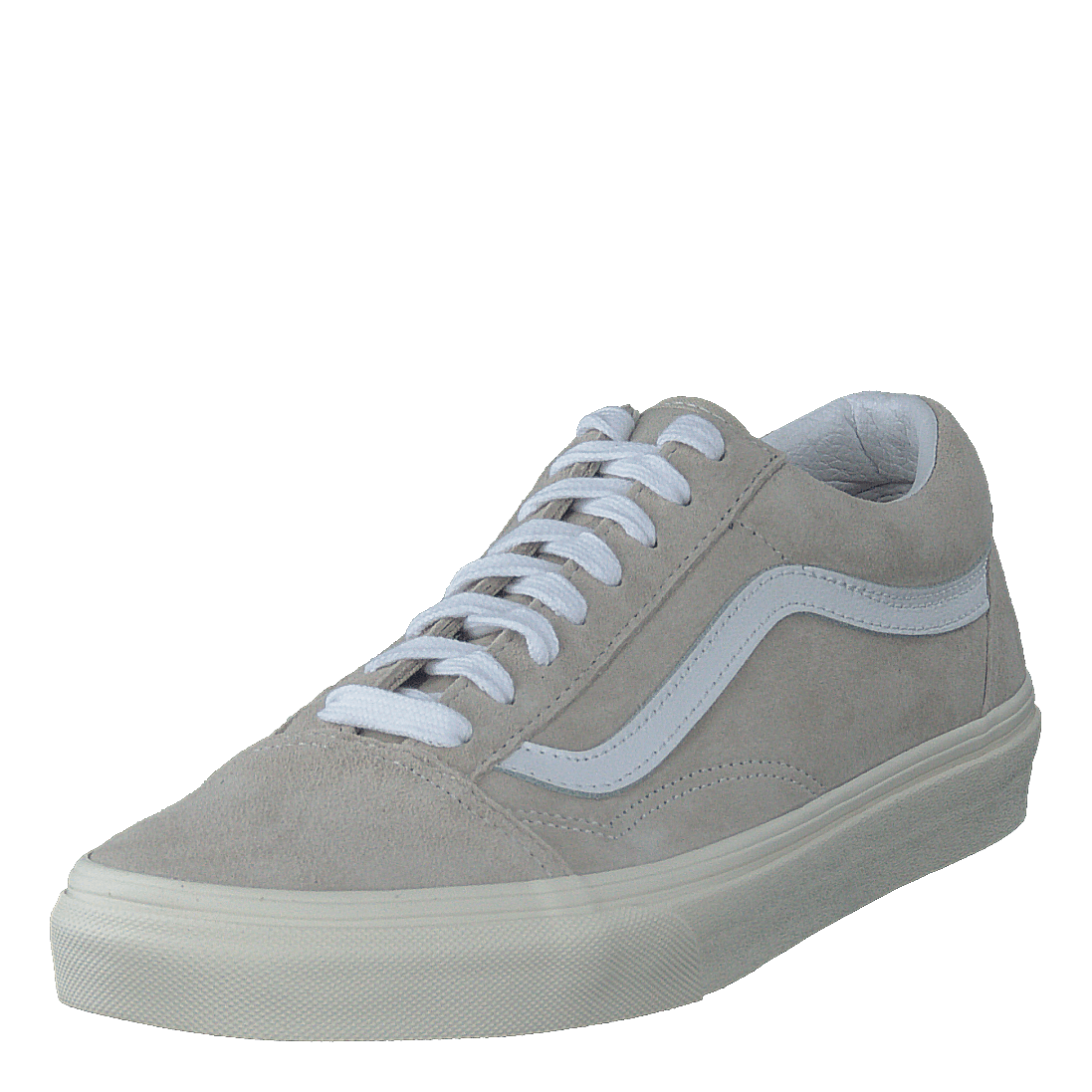 Ua Old Skool (pig Suede)oatmealsnowwht