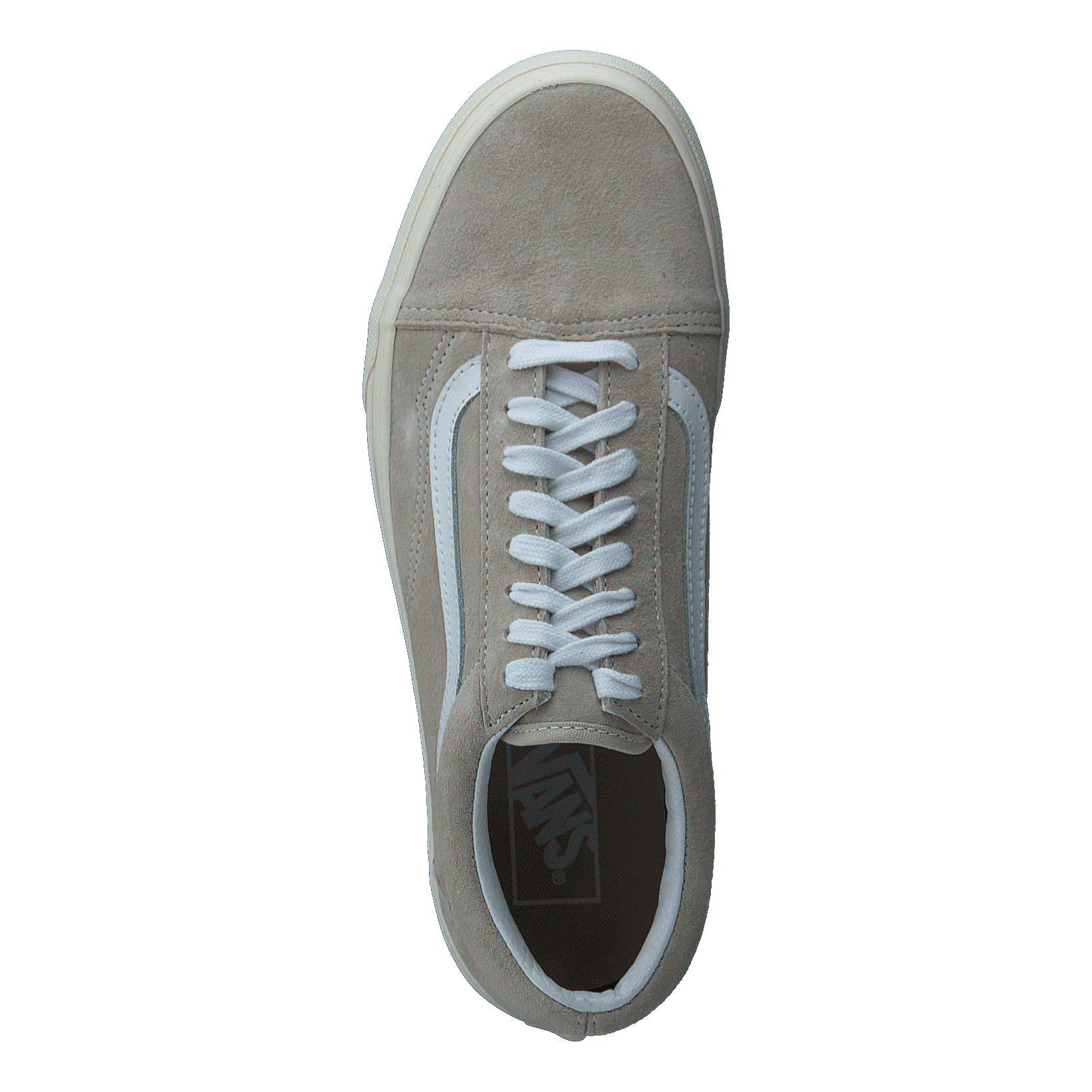 Ua Old Skool (pig Suede)oatmealsnowwht