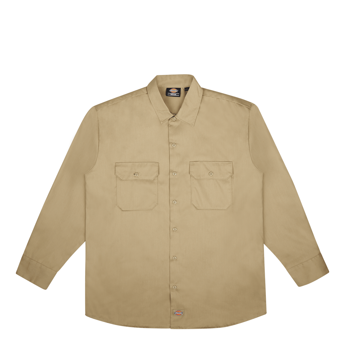 Dickies Long Sleeve Work Shirt Khaki