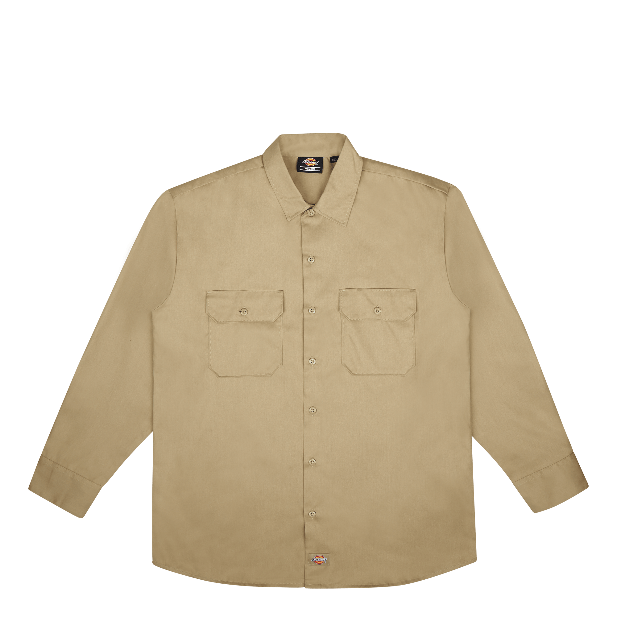 Dickies Long Sleeve Work Shirt Khaki