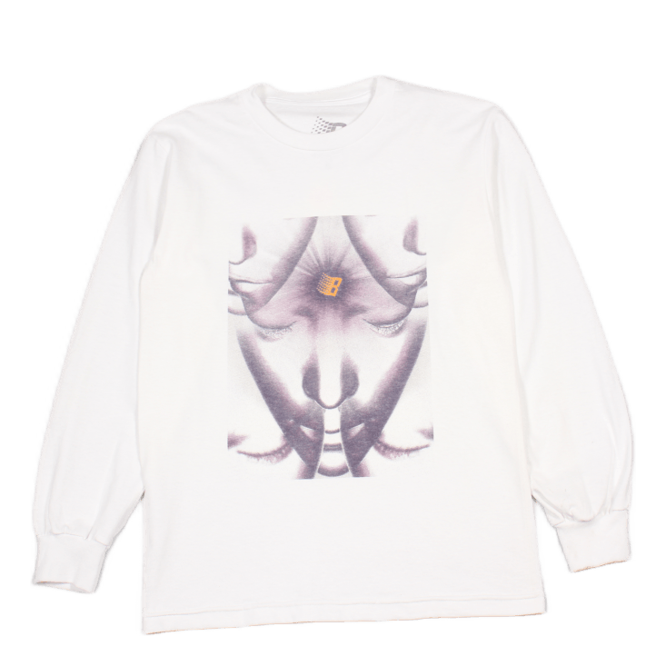 Aura Longsleeve Tee White