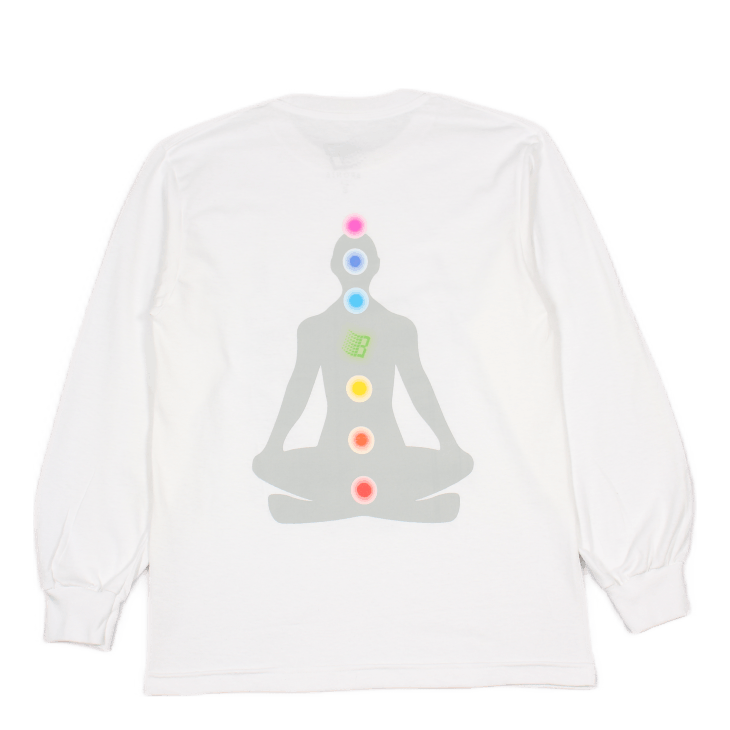 Aura Longsleeve Tee White