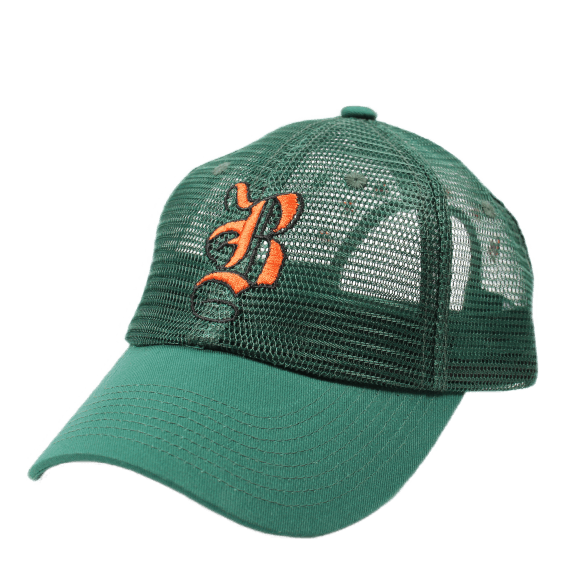 B Mesh Hat Green