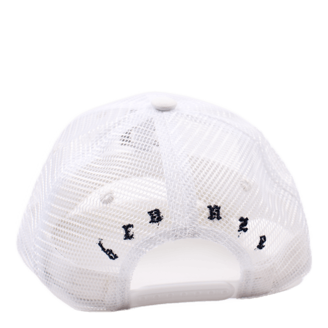 B Mesh Hat White