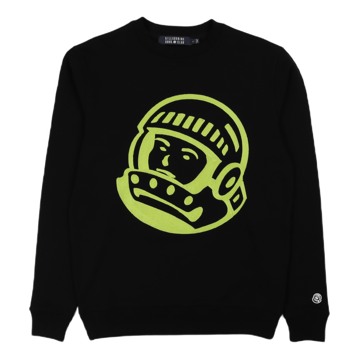 Chainstitch Astro Logo Crewnec Black Black