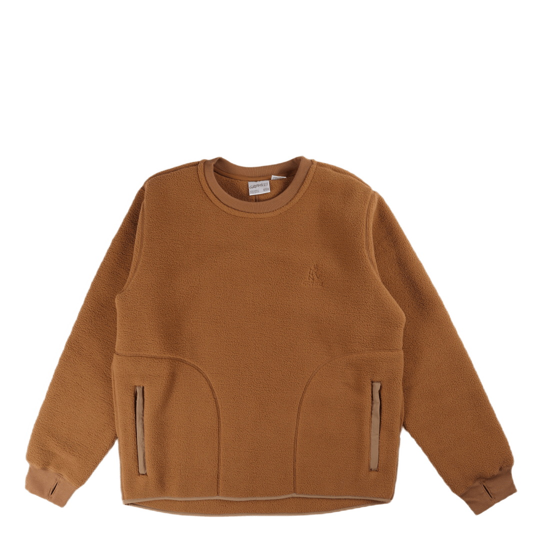 Boa Fleece Pullover Coyote