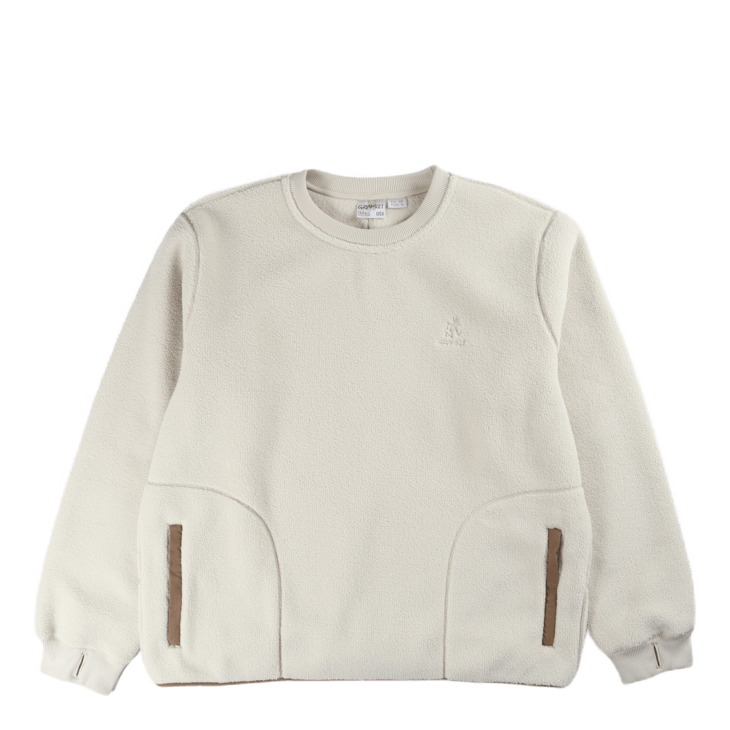 Boa Fleece Pullover Natural