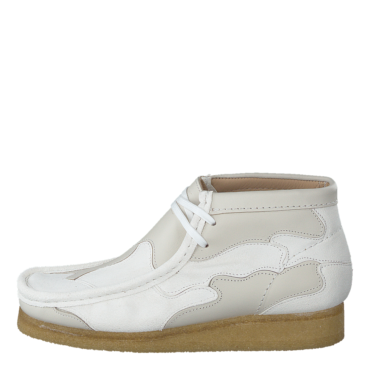 Clarks Originals Wallabee Patch White Caliroots