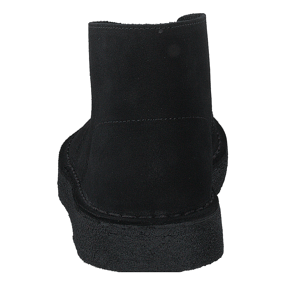 Desert Coal Black Suede