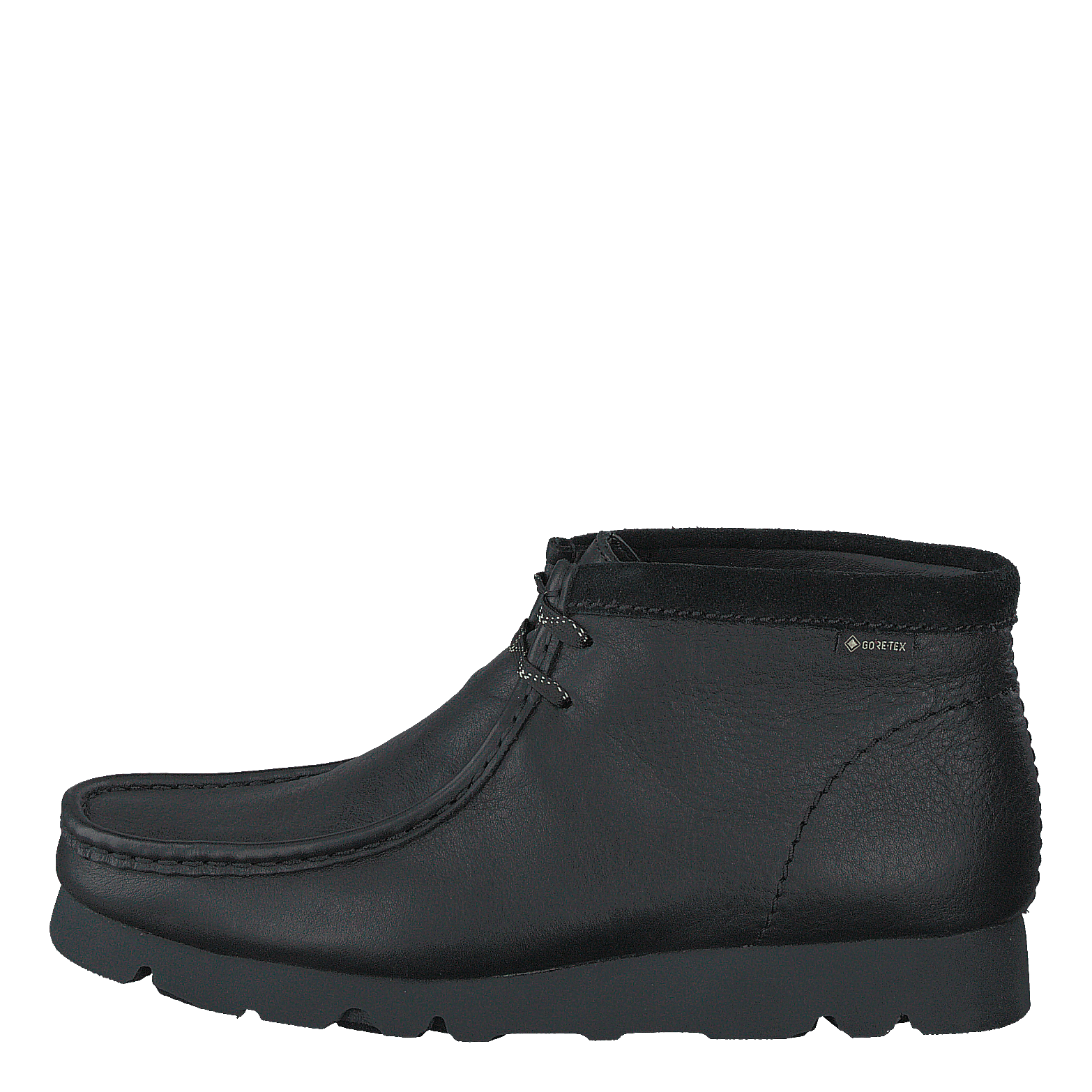 Clarks Originals Wallabee Bt Gtx Black Leather | Caliroots.Com