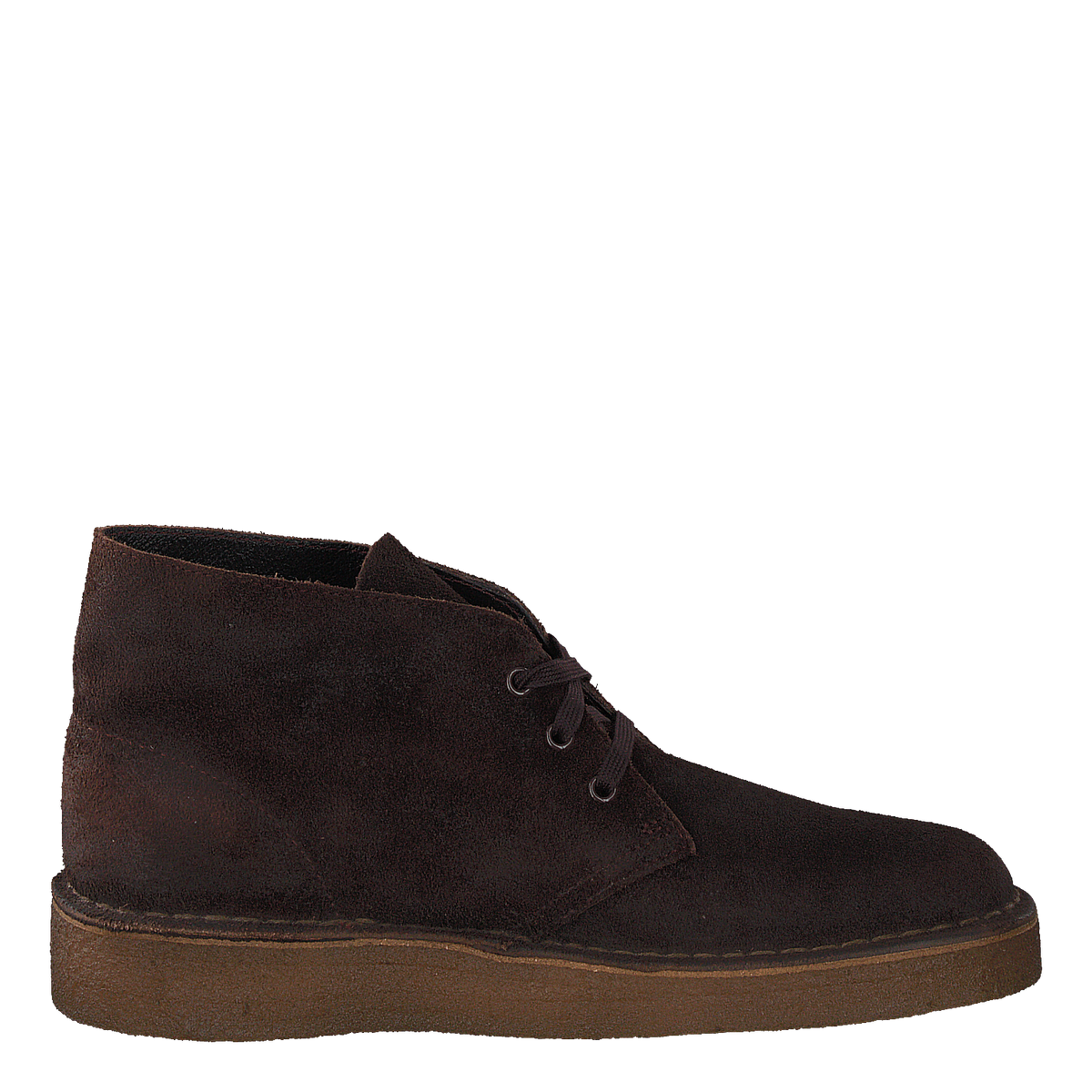 Desert Coal Dark Brown Suede