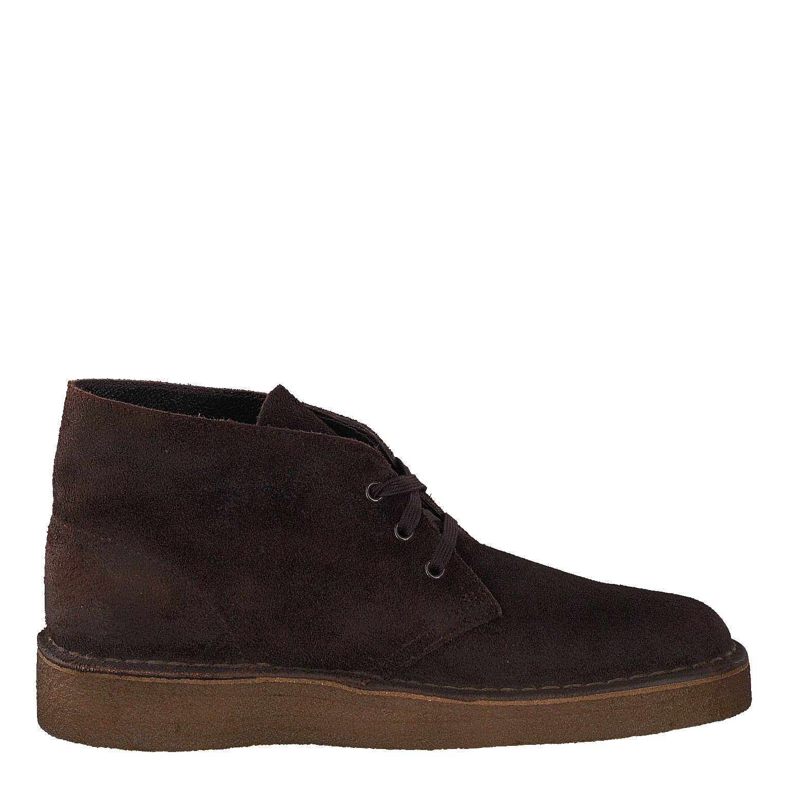 Desert Coal Dark Brown Suede