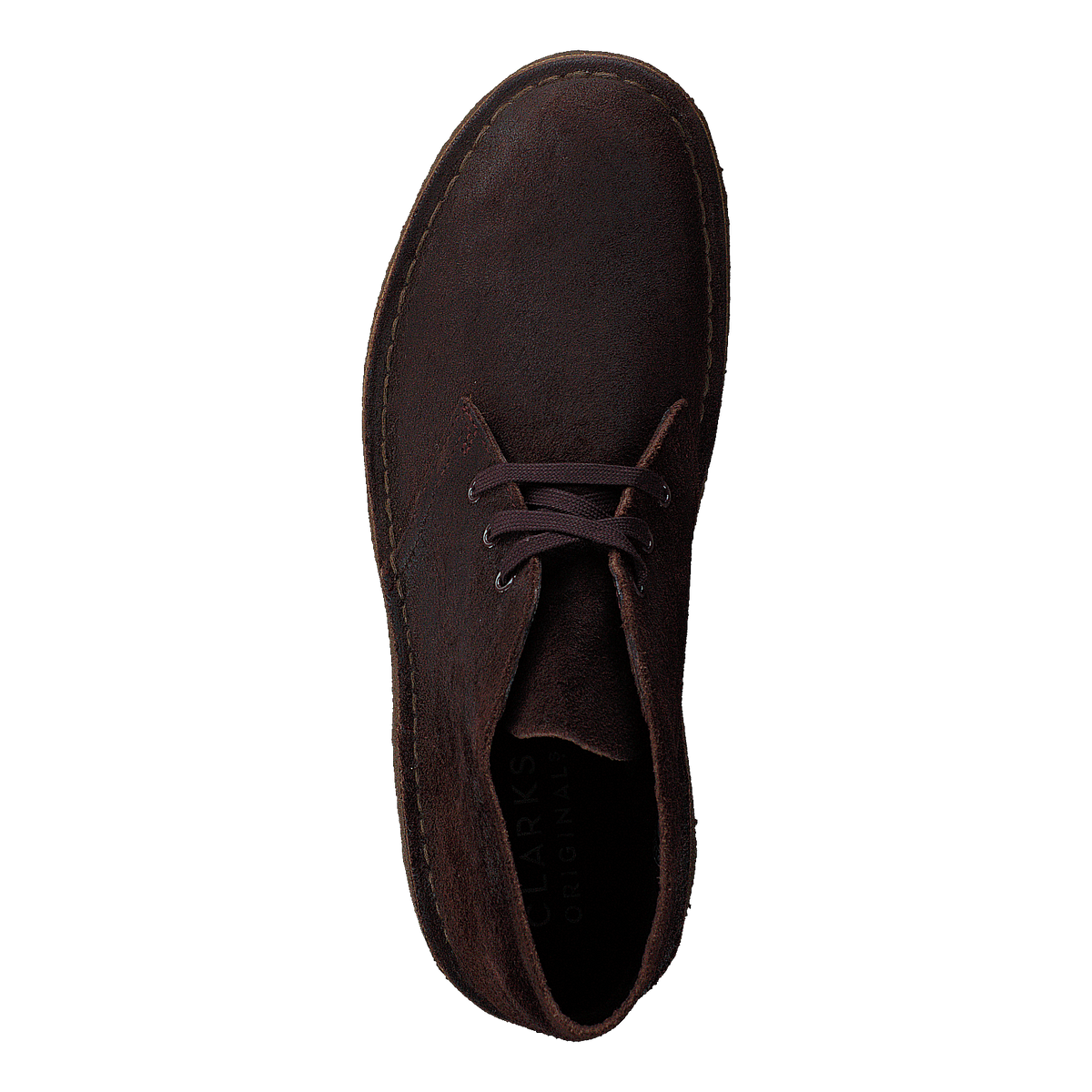 Desert Coal Dark Brown Suede