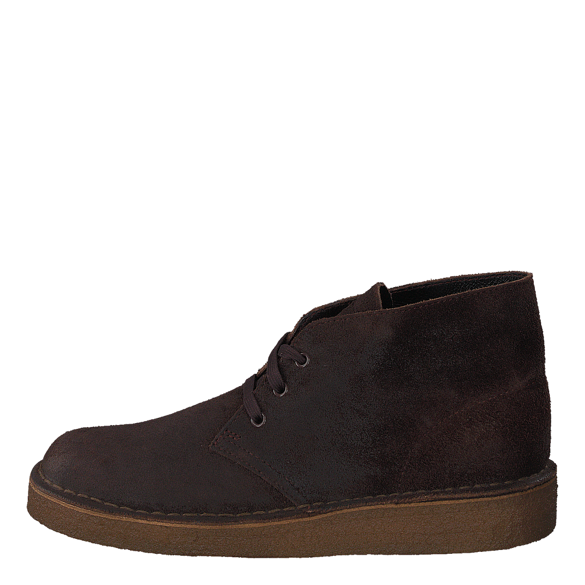 Desert Coal Dark Brown Suede