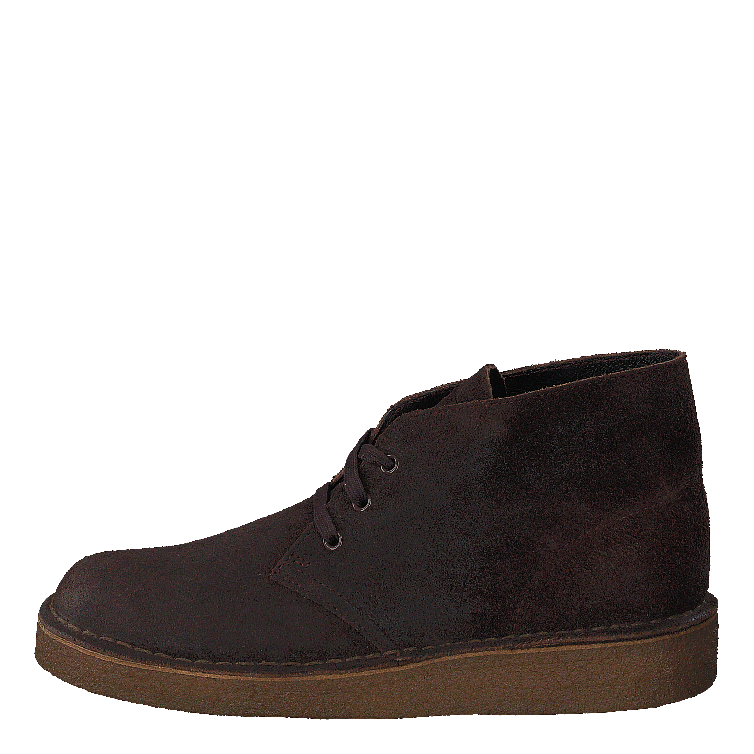 Desert Coal Dark Brown Suede