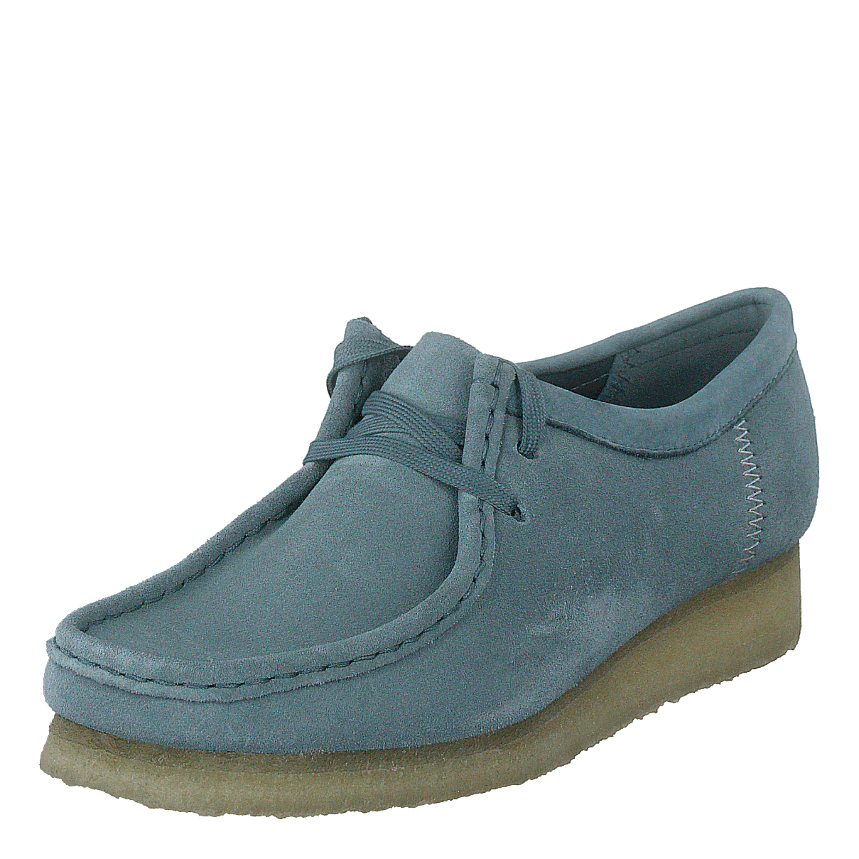 Wallabee Ocean Blue Suede