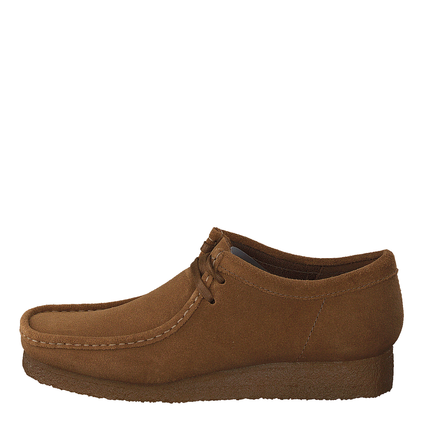 Clarks wallabee cola sale suede