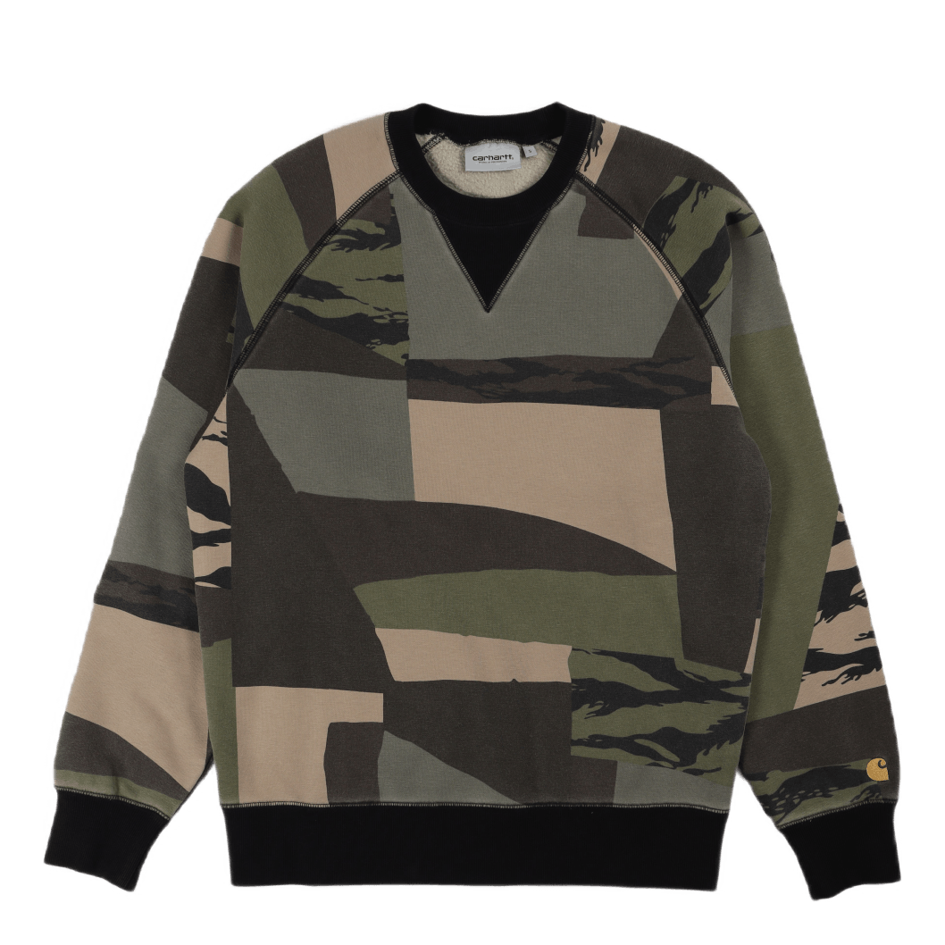 Chase Sweat Camo Mend / Gold