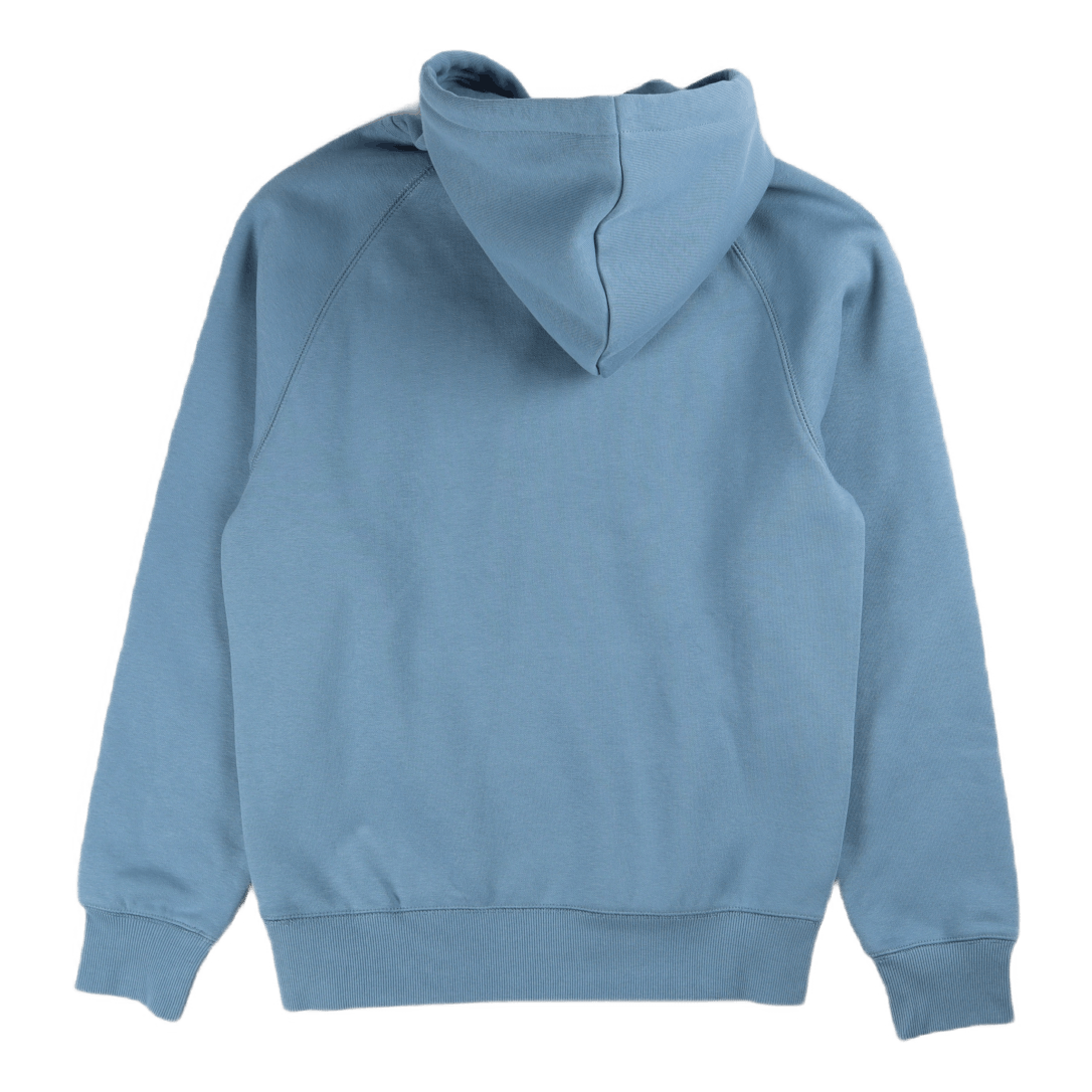 Hooded Chase Sweat Icy Water / Gold