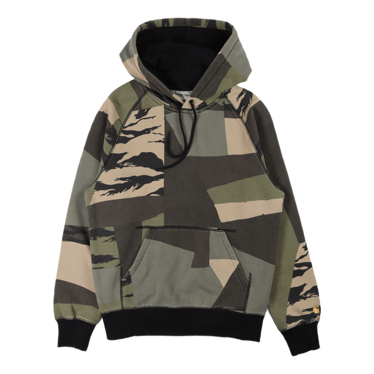 Hooded Chase Sweat Camo Mend / Gold