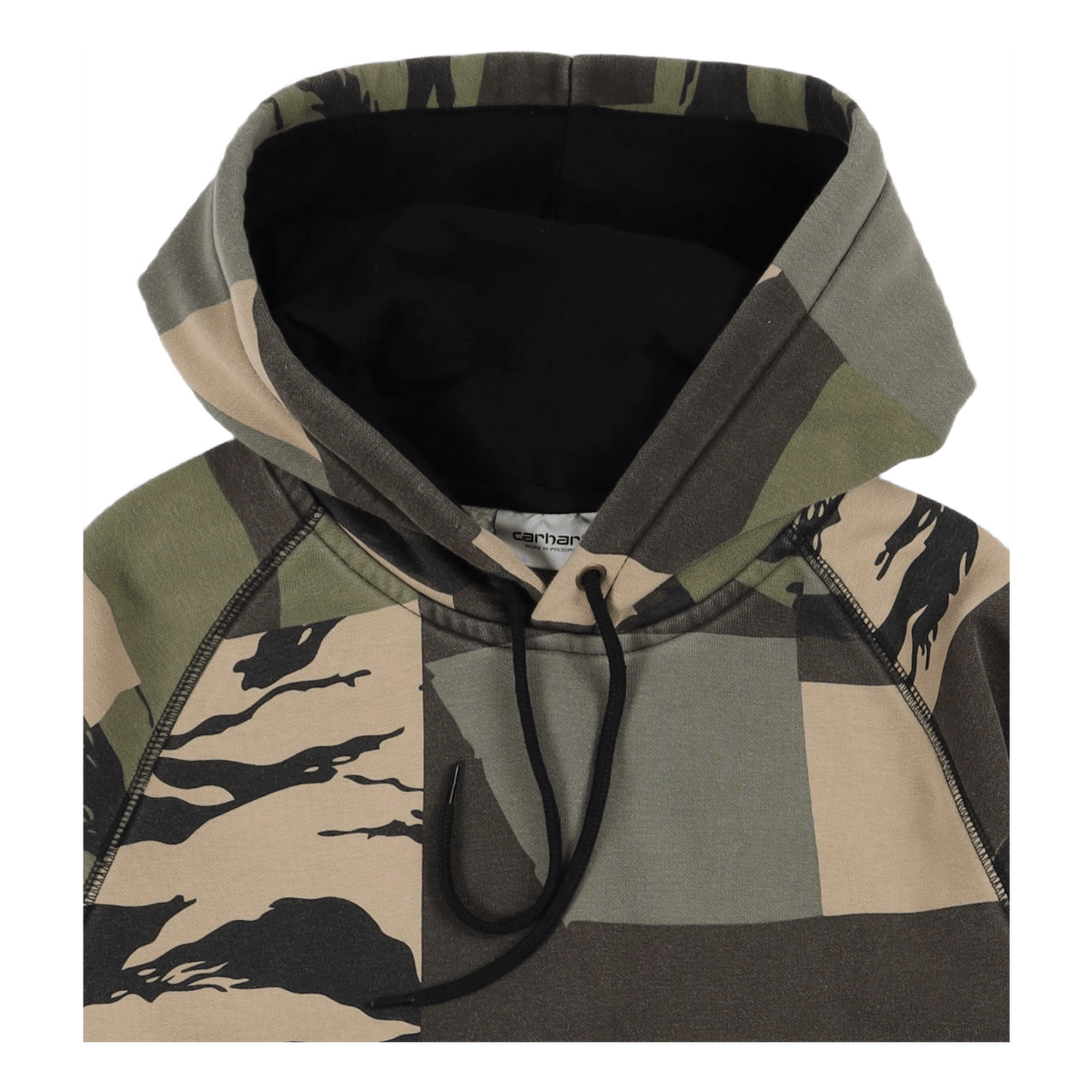 Hooded Chase Sweat Camo Mend / Gold