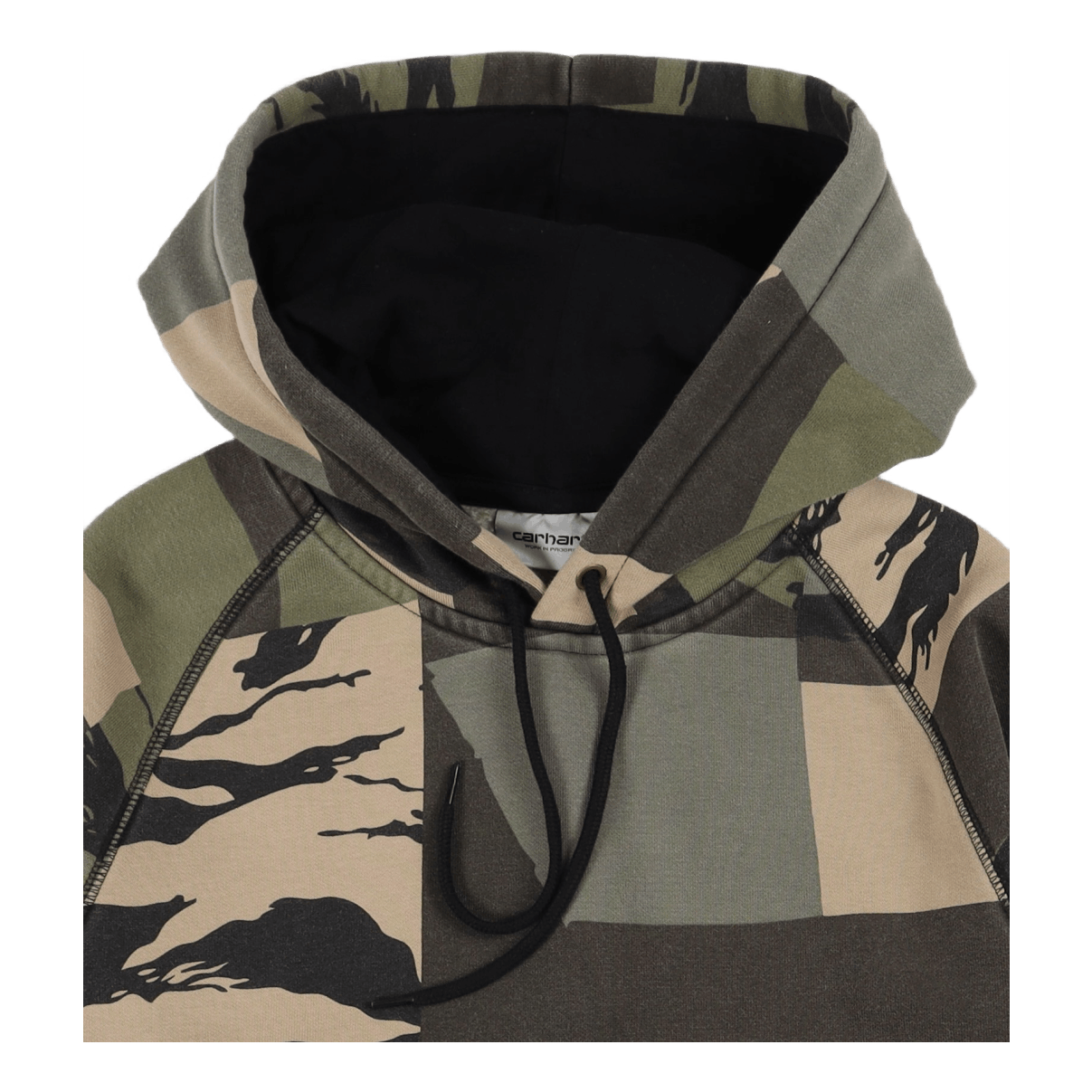 Hooded Chase Sweat Camo Mend / Gold