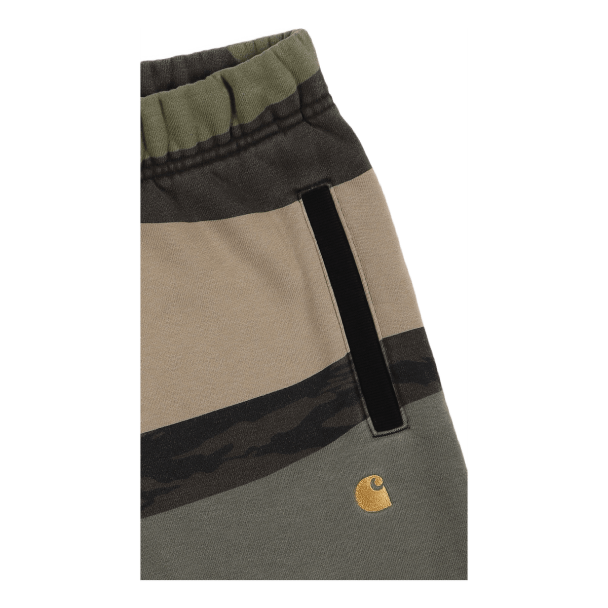 Chase Sweat Short Camo Mend / Gold