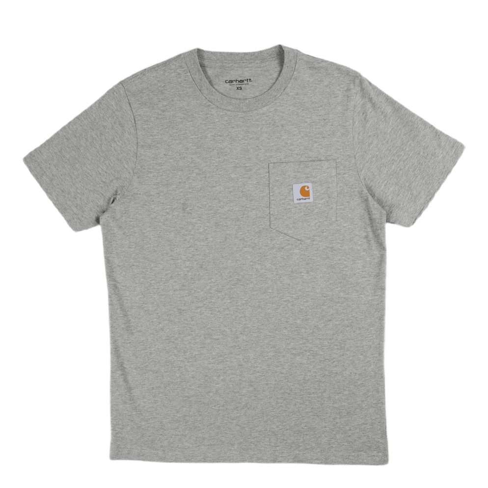 S/s Pocket T-shirt Grey Heather