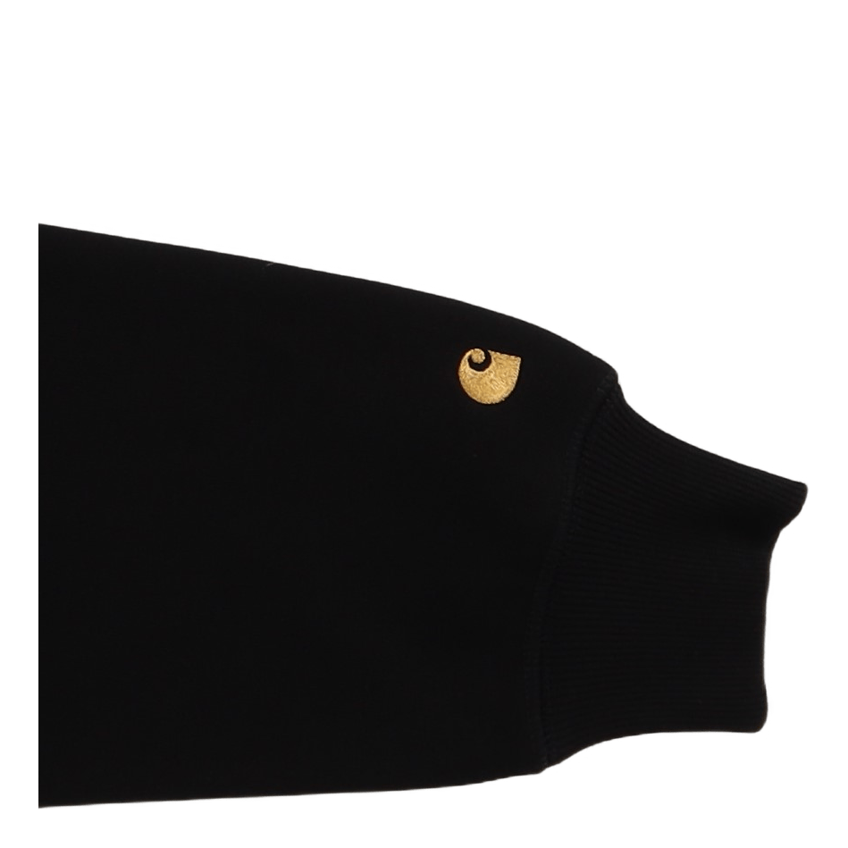 W' Hooded Chase Sweat Black / Gold