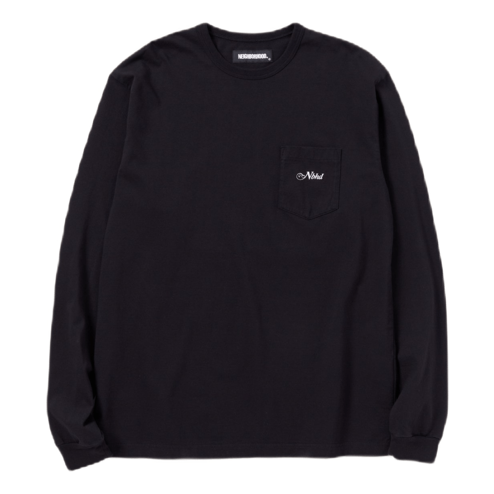 Classic / C-crew . Ls Black