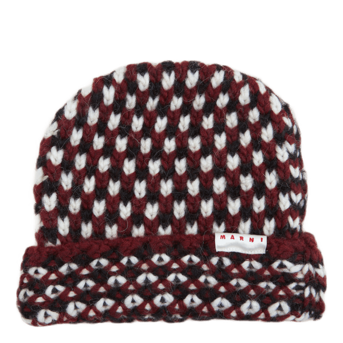 Marni Hat Burgundy