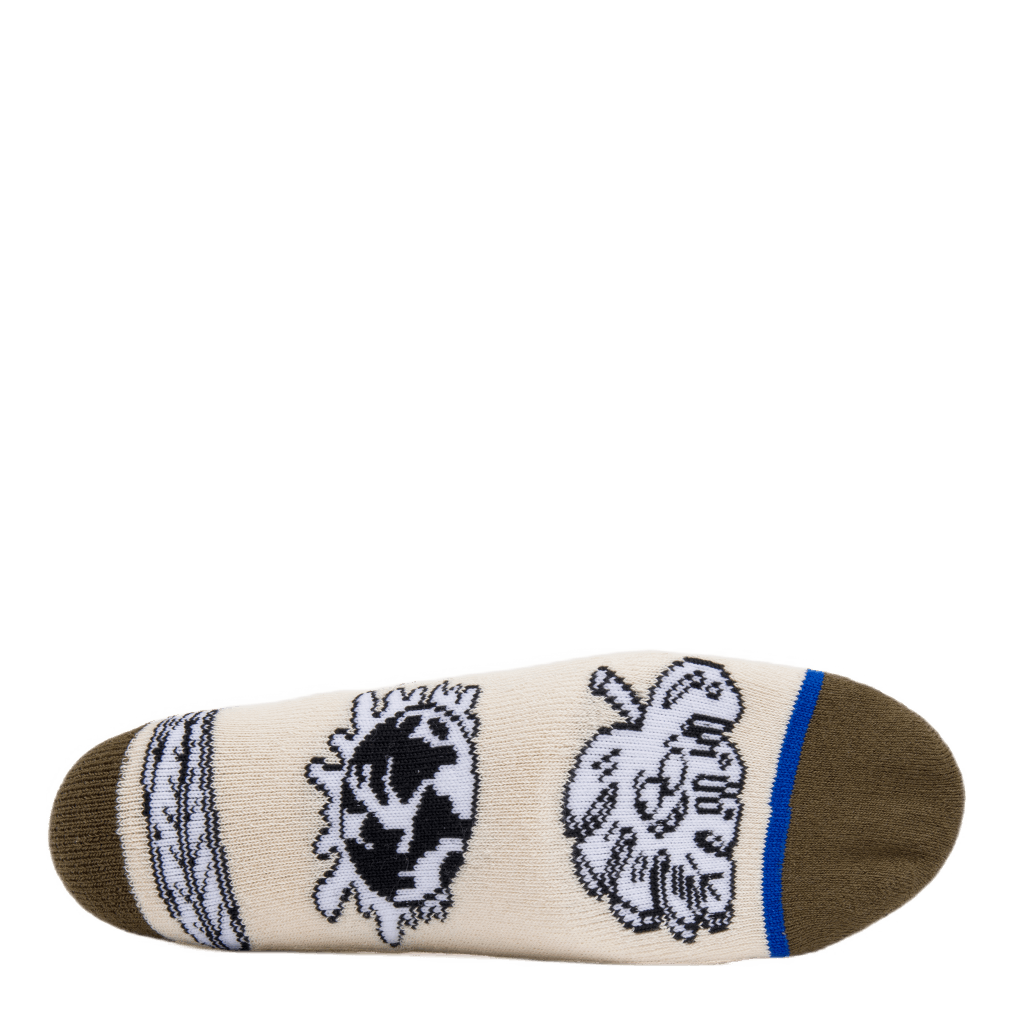 Steven Harrington Crew Sock Natural