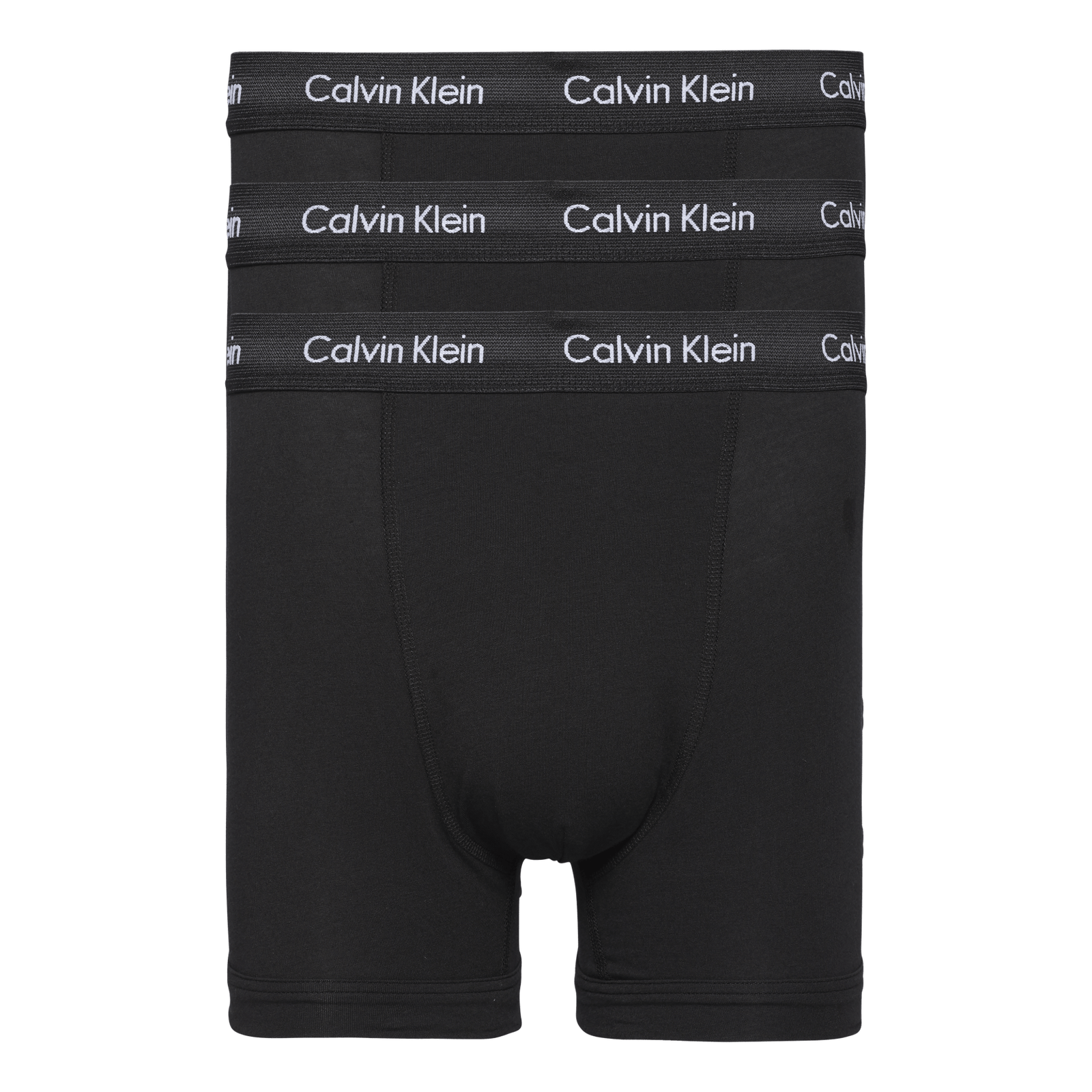 Cotton Stretch Trunk 3Pk Black