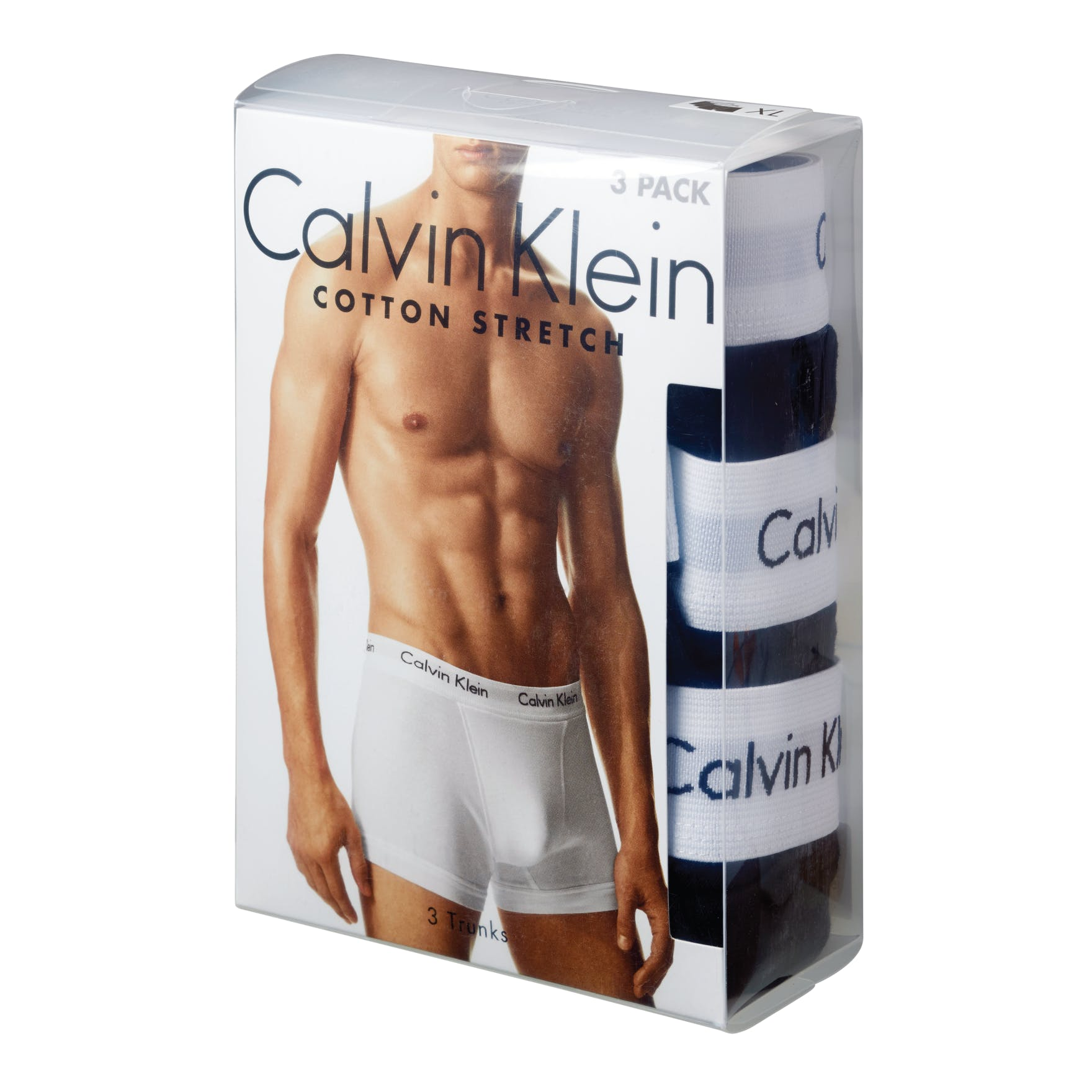 Calvin Klein 3 Pack Trunks Cott Caliroots