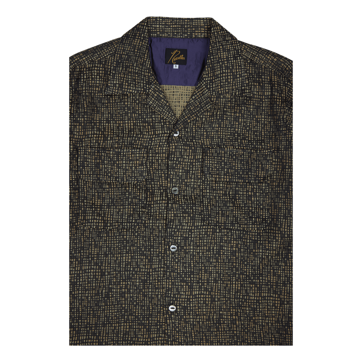 Needles C.o.b. Classic Shirt - Black/khaki