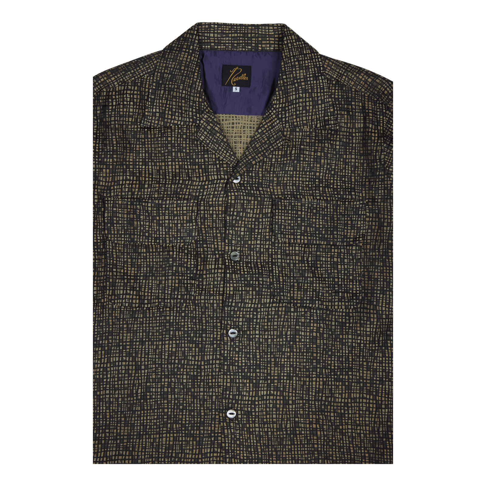 Needles C.o.b. Classic Shirt - Black/khaki