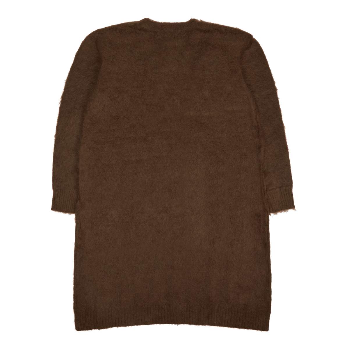 Needles Mohair Long Cardigan - Brown