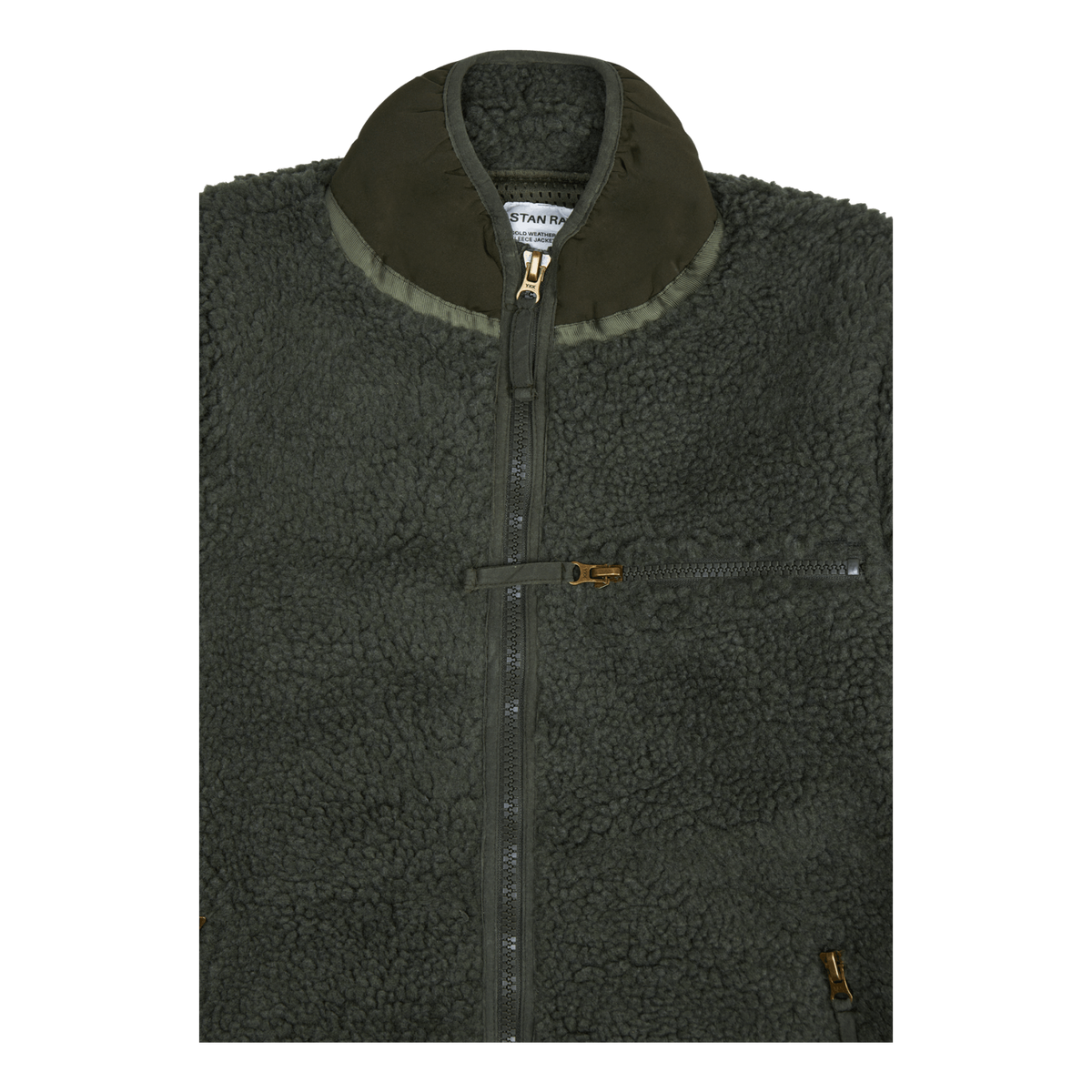 High Pile Fleece Olive