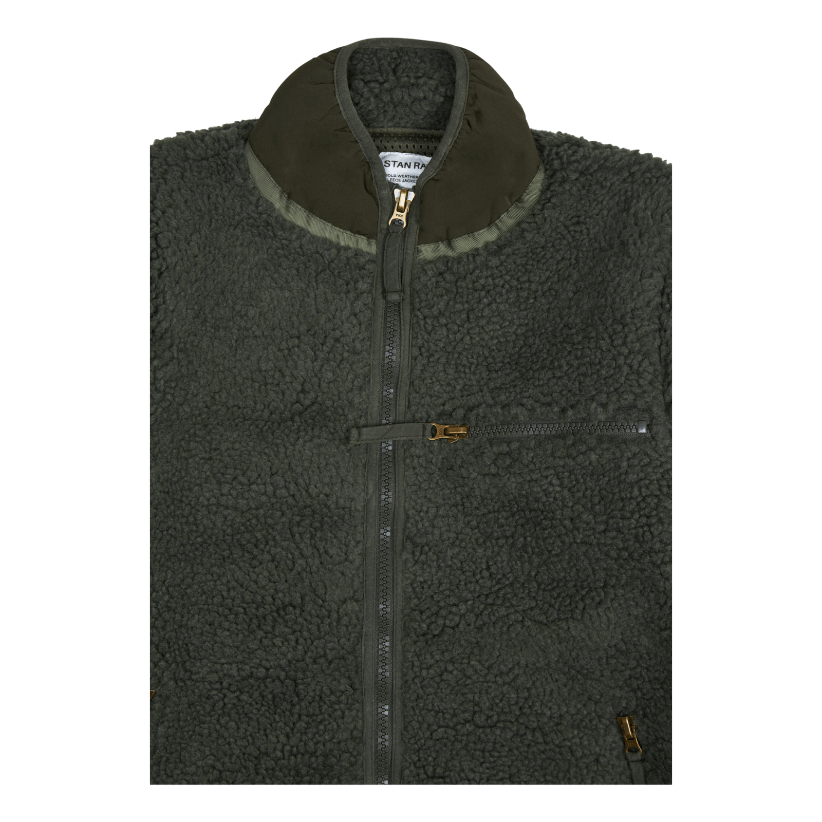 High Pile Fleece Olive