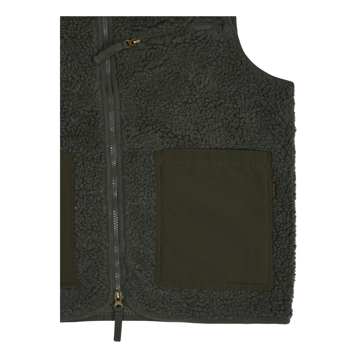 Fleece Layer Vest Olive