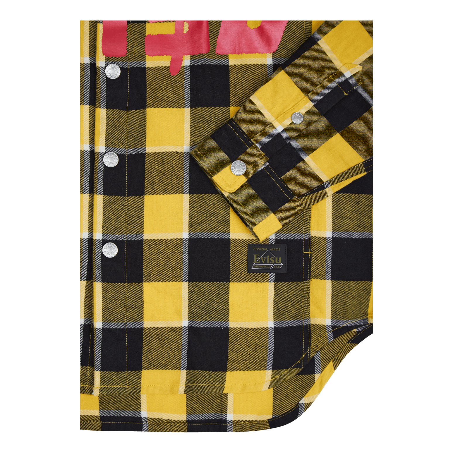 Evisu X Sfera Ebbasta Yd Check Yellow