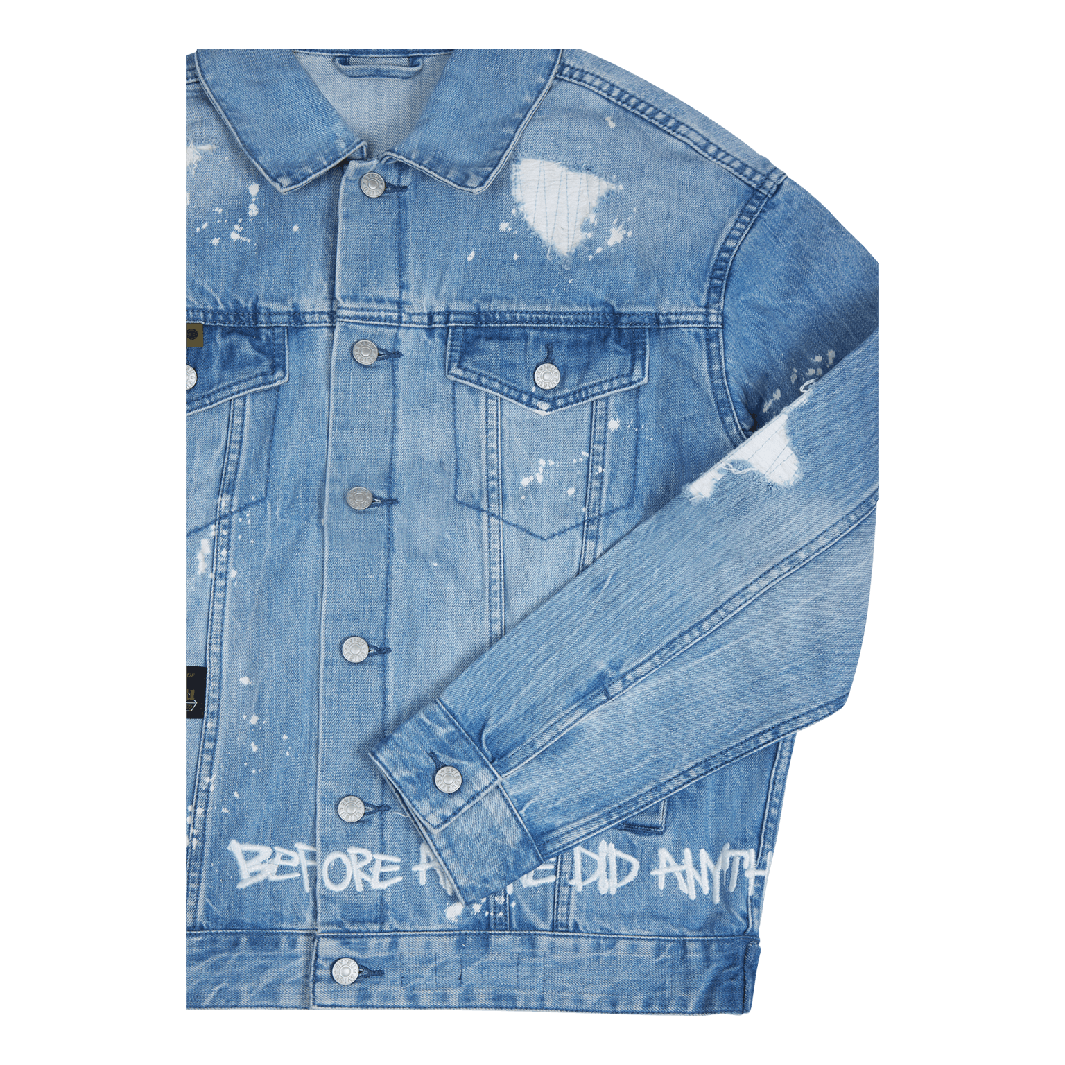 Evisu X Sfera Ebbasta Graffiti Mid Shade Indigo