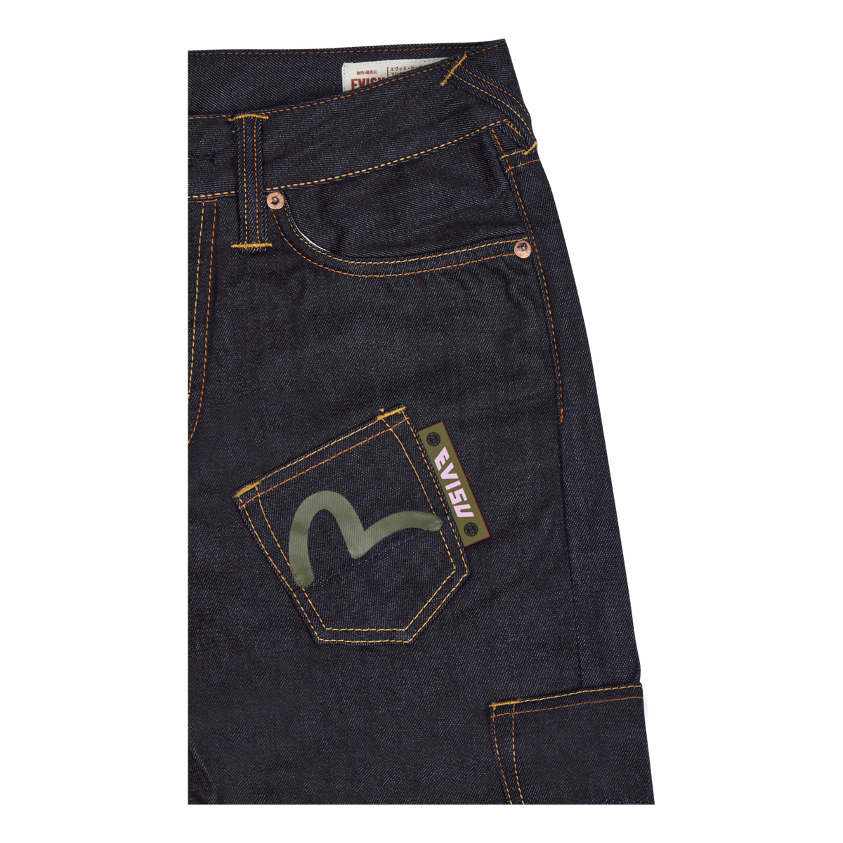 Evisu X Sfera Ebbasta Daicock  Dark Shade Indigo