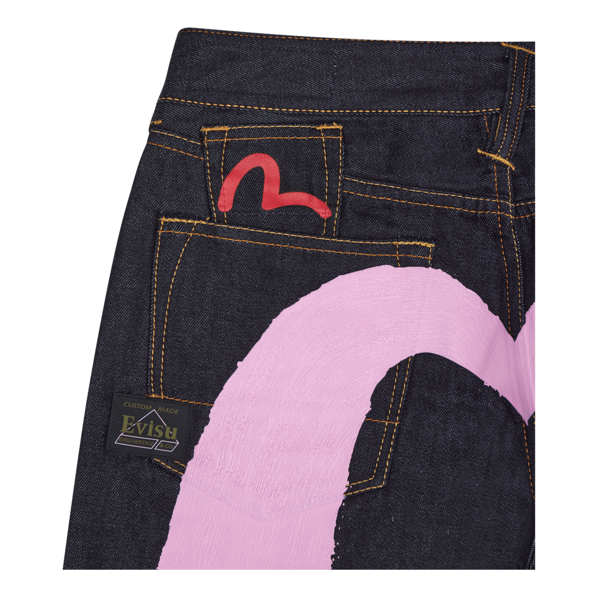 Evisu X Sfera Ebbasta Daicock  Dark Shade Indigo