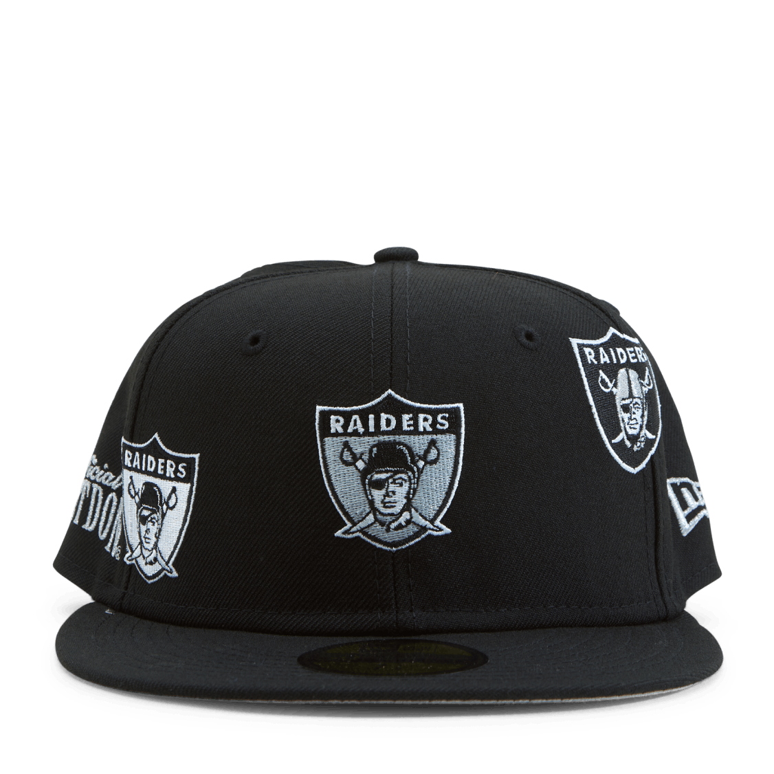 Hats New Era Nfl Jake Cuff Beanie Las Vegas Raiders Black/ White