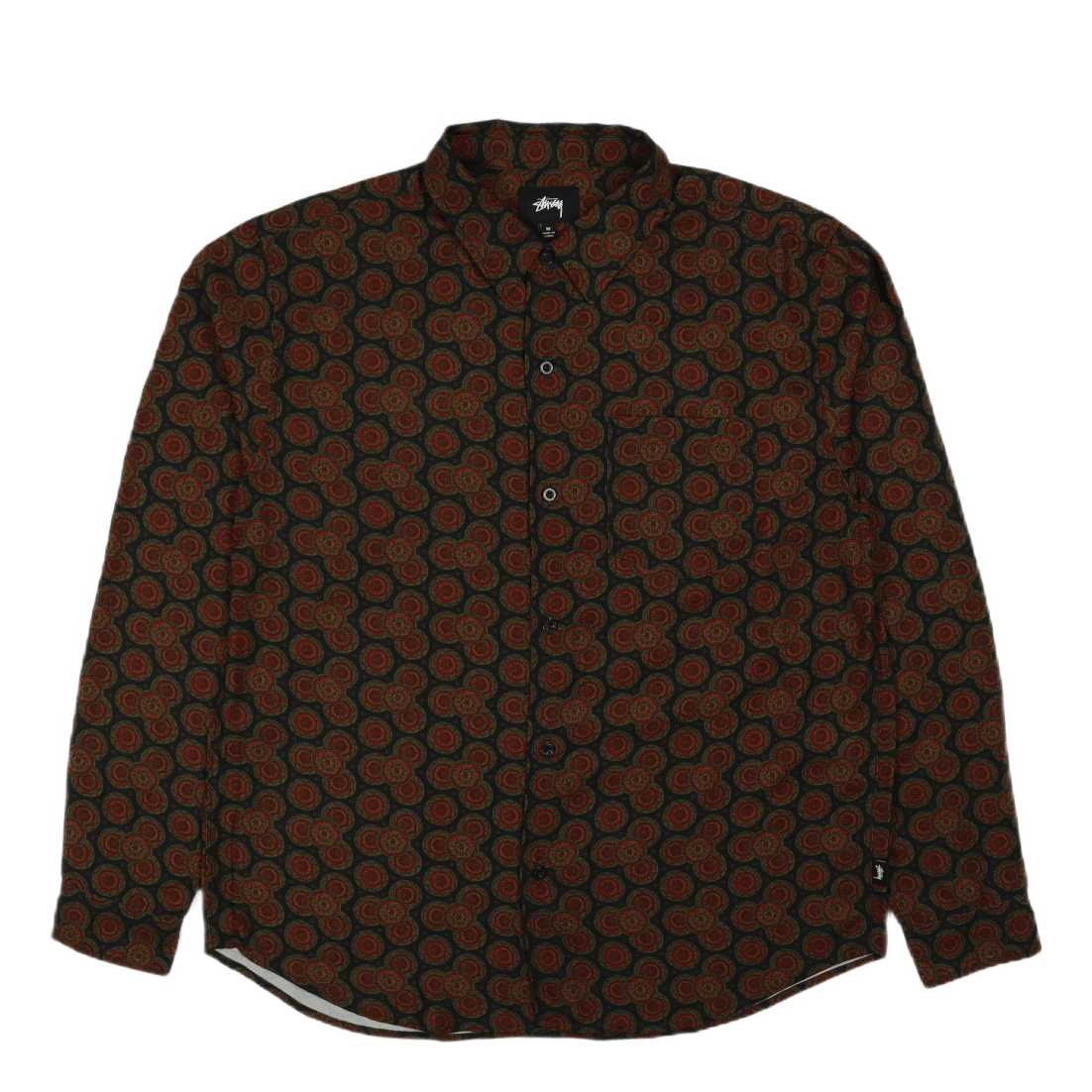 Circle Paisley Shirt Green