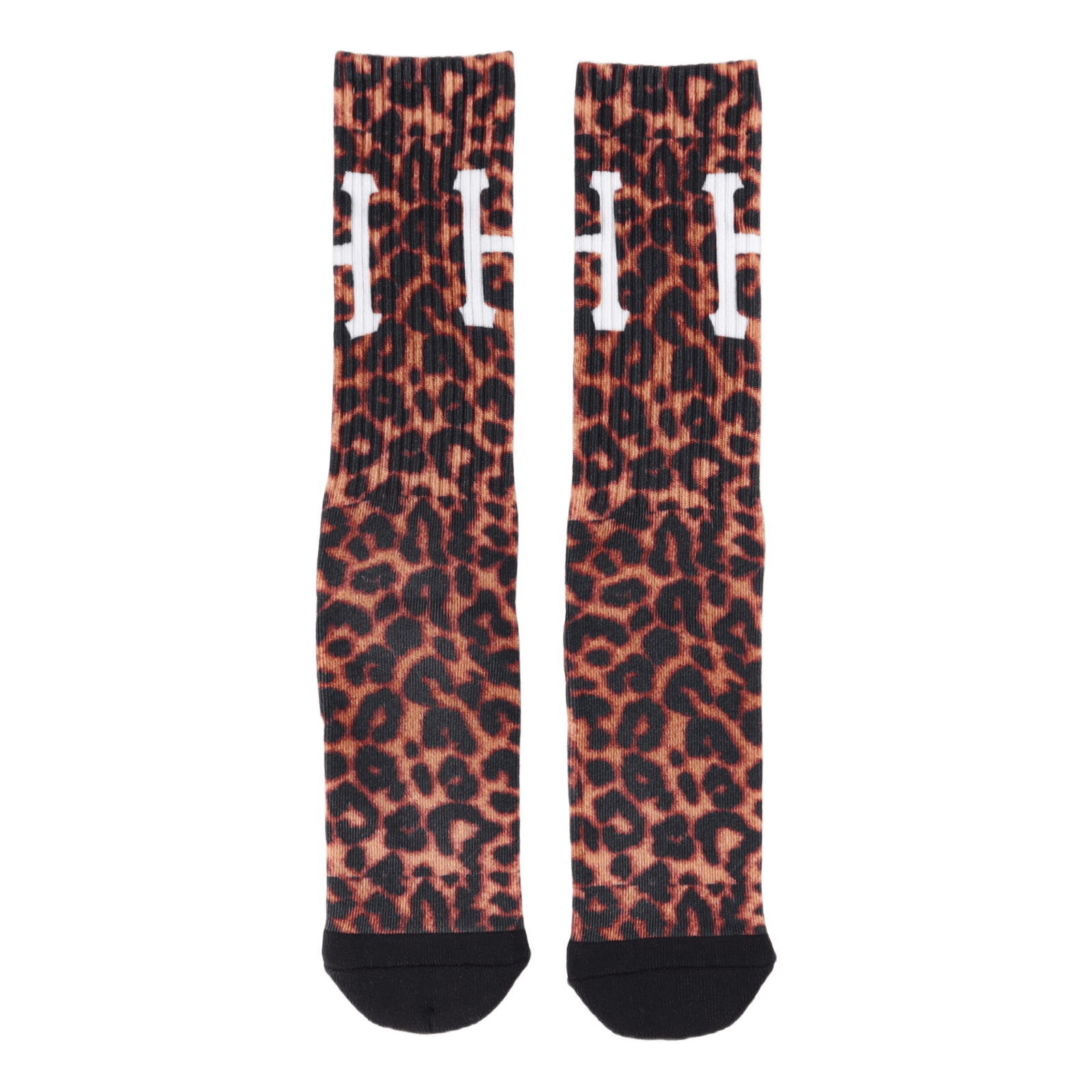 Digital Leopard Sock Leopard